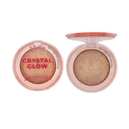 Iluminador Ruby Rose Baked Crystal Glow Bronze Bliss Hb-M7008