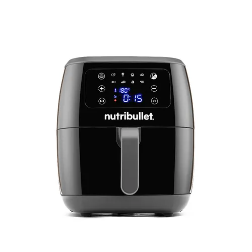 Fritadeira sem Óleo Airfryer Digital Nutribullet 7L Xxl 1700W com Tecnologia 360° Ultra