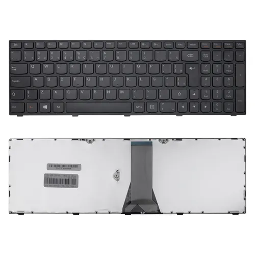 Teclado para Notebook Lenovo Part Number MP-13Q16PA-686 ABNT2 Preto