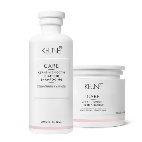 Kit Shampoo e Máscara Keune Care Keratin Smooth 300ml E 200ml