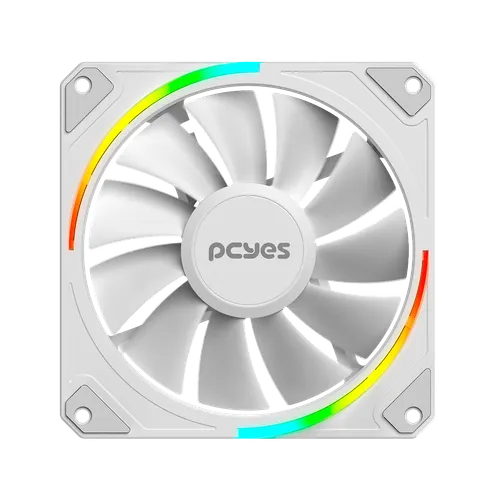 Cooler Fan PCYES Sangue Frio 3 ARGB White Ghost 120mm ARGBSF3WGBR