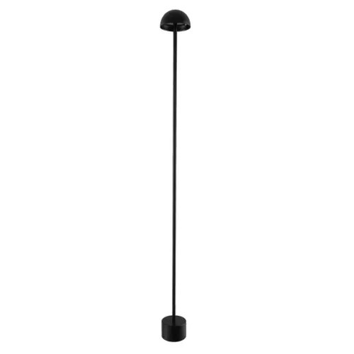 Balizador Led Alumínio Preto 6w 3000k 106cm Ip65 Cogu