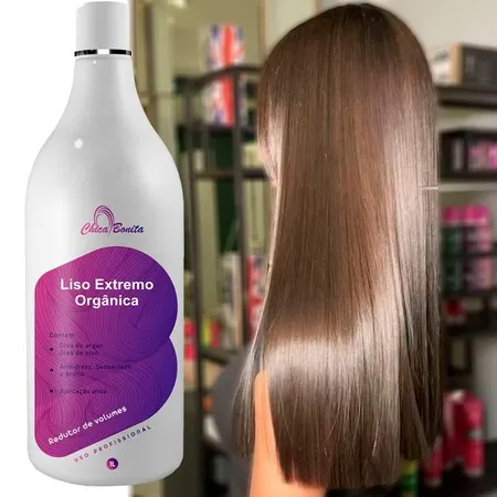 Progressiva sem formol Orgânica Profissional 1 Litro