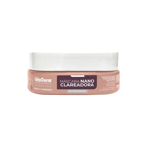 Vita Derm Hipoalergênica Nanoclareadora Máscara 120 g
