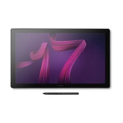Mesa Digitalizadora com Tela Wacom Cintiq Pro 17 Pen Touch, Caneta Wacom Pro Pen 3, 5080 LPI, Tela 17.3" UHD, USB-C, Preto - DTH172K0A1