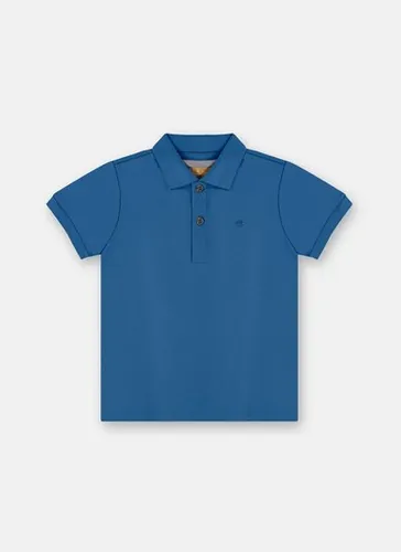 Camisa Polo Infantil em Suedine Premium (Azul) Up Baby