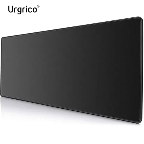 Mousepad Grande para Jogos, Antiderrapante, Tapete de Borracha para Computador, Mousepad Grande para Gamer com Borda Costurada para CS GO, LOL, Dota