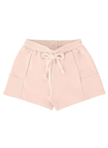 Shorts Infantil em Moletom Linho (Rosa Claro) Up Baby