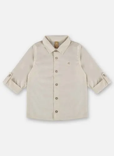 Camisa Manga Longa Infantil para Menino (Bege) Up Baby