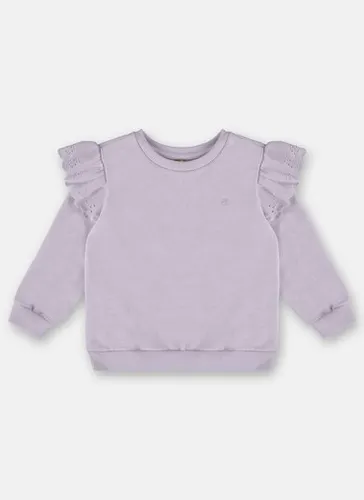 Blusão Infantil Feminino em Moletom Felpado Roxo