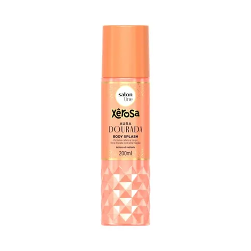 Body Splash Salon Line Xerosa Desodorante Aura Dourada 200ml
