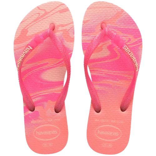 Chinelo Havaianas Infantil Slim Glitter II