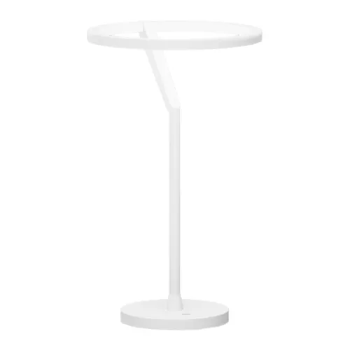 Luminária de Mesa Led Dimerizável 12w 3000k Circle - BRANCO