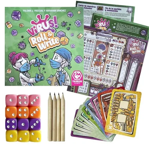 Jogo Interativo de Cartas de Infeção de Super Vírus Transfronteiriço, Versão Estrangeira, Jogo de Reunião Familiar