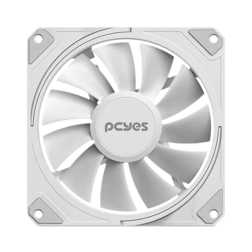 Cooler Fan PCYES Sangue Frio 3 White Ghost 120mm PWM 2200RPM 60CFM FSF3WGBR