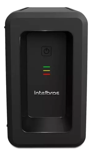 Nobreak Intelbras Attiv 1500va Monovolt Ent 120v Sda 120v Cor Preto