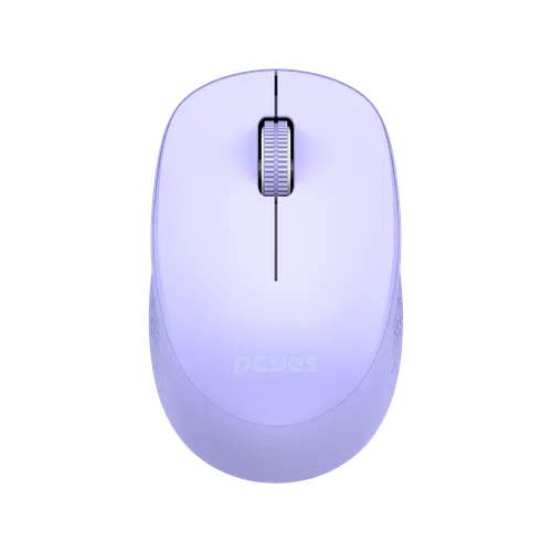 Mouse PCYES sem Fio Mover Purple 1600DPI Silent Click PMMWSCPP
