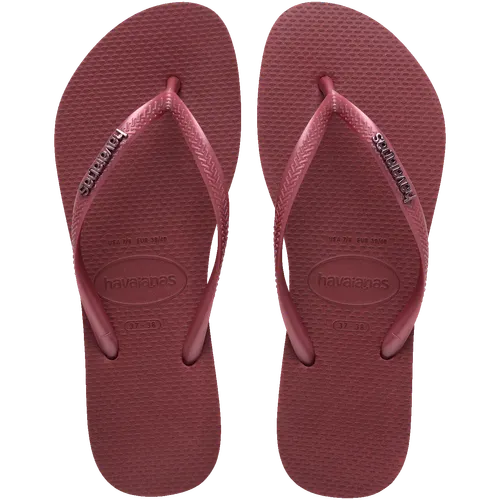 Chinelo Havaianas Slim Logo Metallic