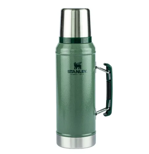 Garrafa Térmica Classic Hammertone Green Stanley 1913 | 0.95L
