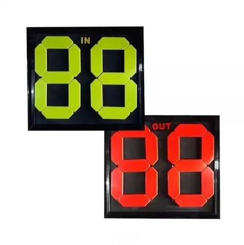 Placar de Substituição Out-In Hyper Sports 3085