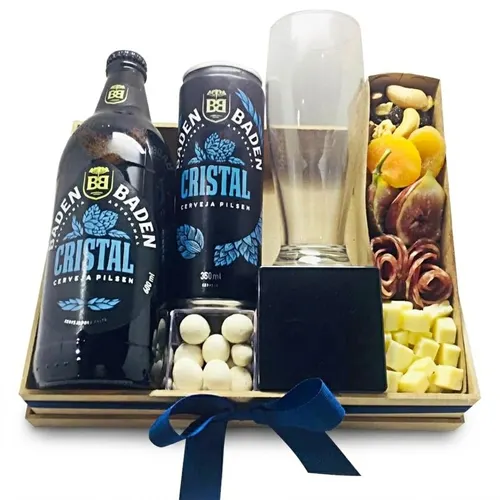 Cesta Cerveja Baden Baden e Aperitivos