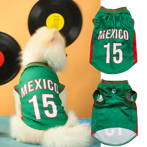 Malha respirável roupas para cães schnauzer teddy esporte grande camisa do cão roupas de basquete filhote de cachorro camisetas verão pet gato camisas