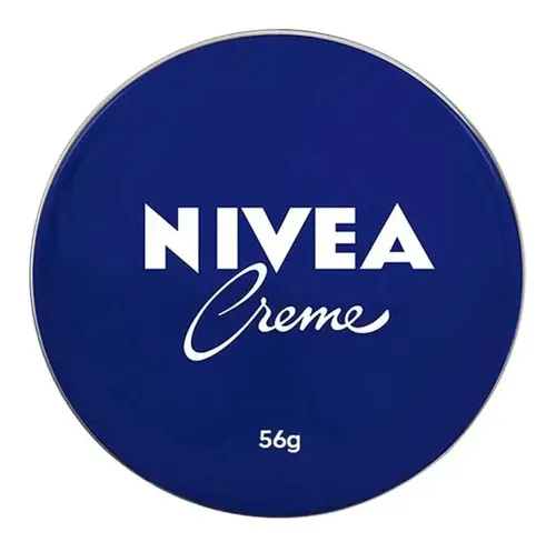 NIVEA Creme Hidratante Lata 56g, Hidratação Profunda 24h, Corporal, Multibenefícios, Todas as Peles