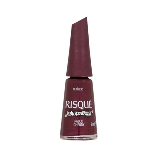 Esmalte Risqué Coleção Lollapalooza Metálico Palco Cherry 8ml