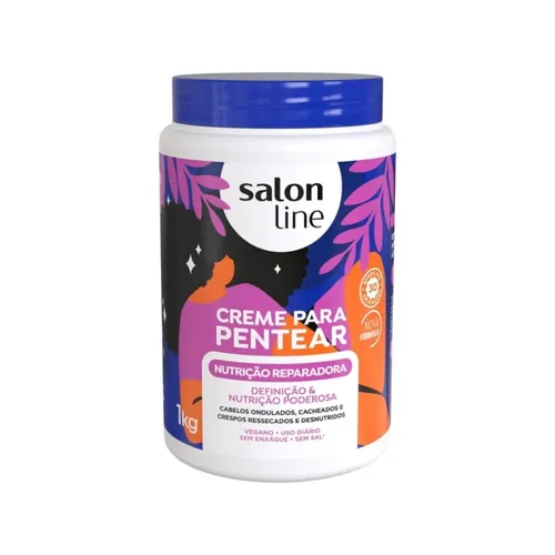 Creme para Pentear Salon Line Nutricao Reparadora 1Kg