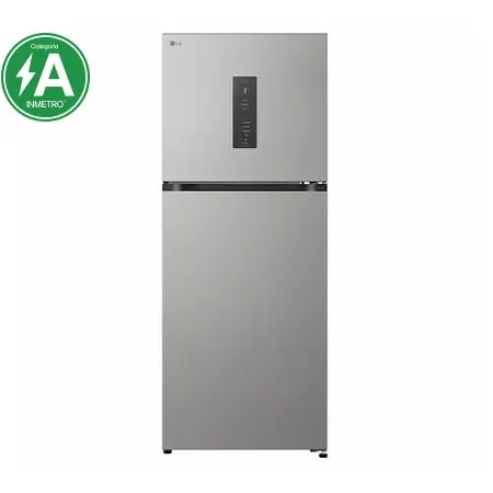 Geladeira LG Inverter 476L Duplex com Door Cooling Bivolt Inox - GB-B472PFSF