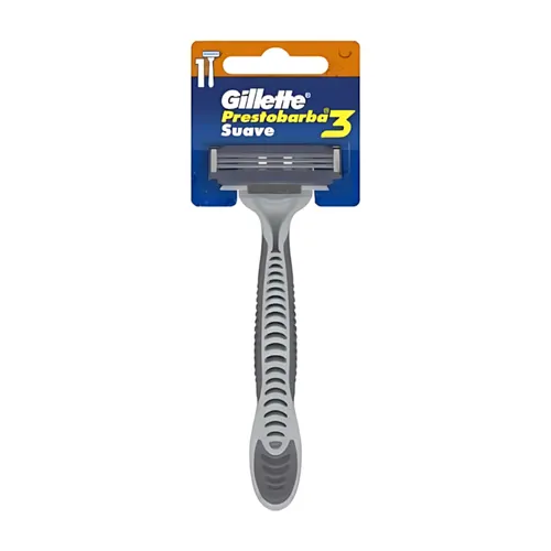 Aparelho Descartável Prestobarba 3 Suave Facilita o Barbear Gillette