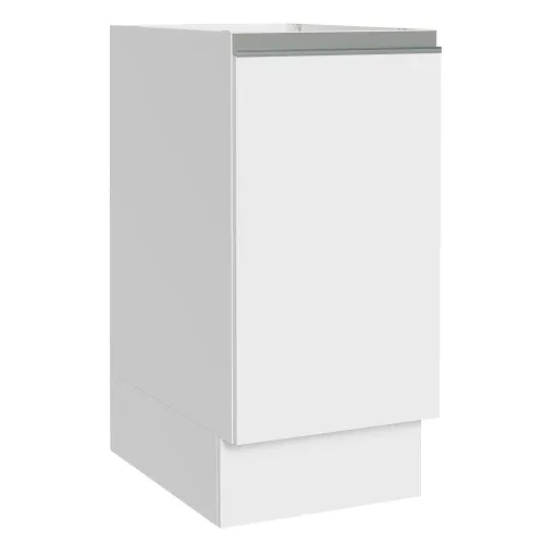 Balcão Cozinha 35 x 60 cm 1 Porta (Sem Tampo) Branco Glamy Madesa