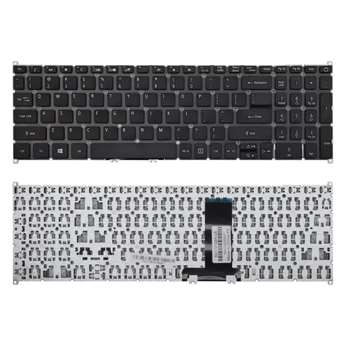 Teclado para Notebook Acer Aspire N17C2 Inglês Internacional - US Preto