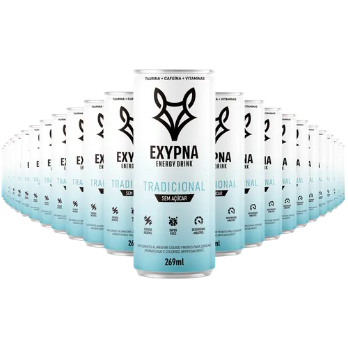 Exypna Energy Drink Tradicional (269ml) – Pack 24 Unidades