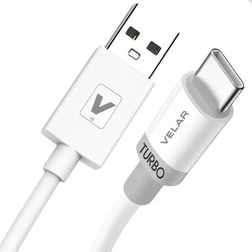 Cabo Usb Carregador Celular USB 3 Metros Turbo 4.0 Branco