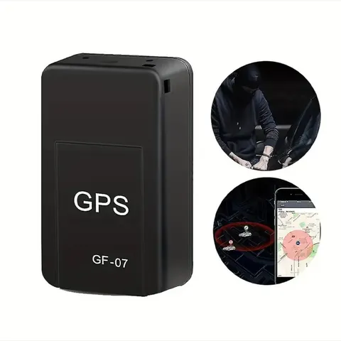 Localizador GPS para Motocicletas e Carros GF07 Mini, Localizador Magnético para Veículos, Pets, Crianças e Idosos com Aplicativo de Posicionamento GPS