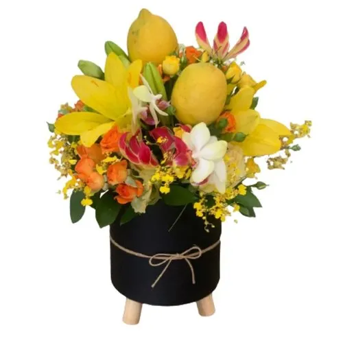 Arranjo Flor & Fruta