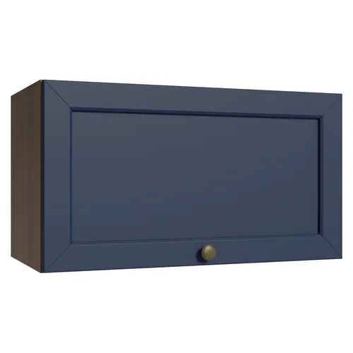 Armário Aéreo 60 cm 1 Porta Basculante Rustic/Azul Vik Madesa
