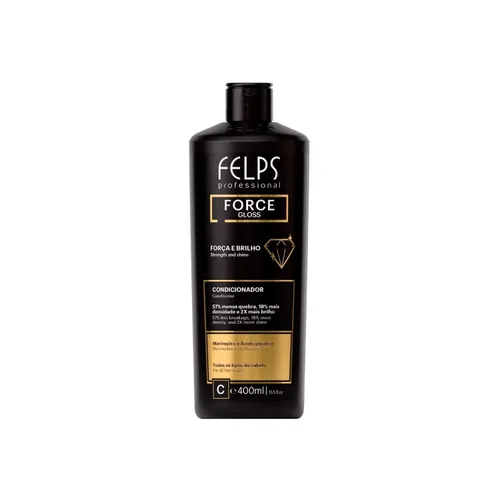 Condicionador Felps Force Gloss Força e Brilho 400 ml
