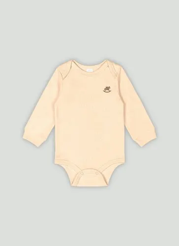 Body Manga Longa Unissex em Suedine Essentials (Laranja) Up Baby