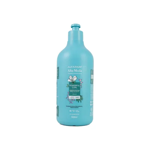 Creme de Pentear  Alfaparf Alta Moda Powerful Curl Cachos Intensos 500 ml