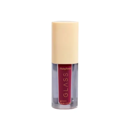 Gloss Labial Laqueado Glass Ruby Rose BG05