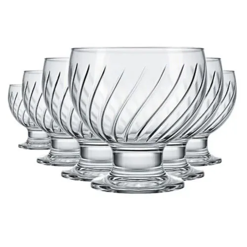 Conjunto de Taças de Sobremesa Mafra / Marinex 9710.01 Paris 6 Peças