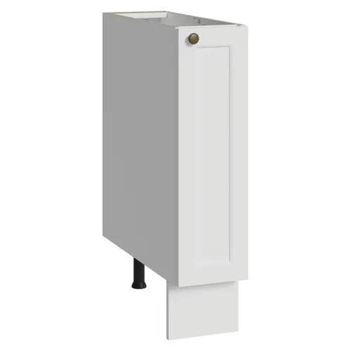 Balcão Porta-Temperos 20 cm 1 Porta (Sem Tampo) Branco Vik Madesa