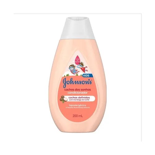Condicionador Infantil Johnson Cacheados 200ml