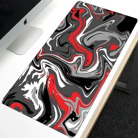 Mouse Pad Grande para Jogos, Líquido XXL Strata, 900x400, Teclado Anime, Mousepad, Esteira de Mesa, Decoração para Computador, Laptop
