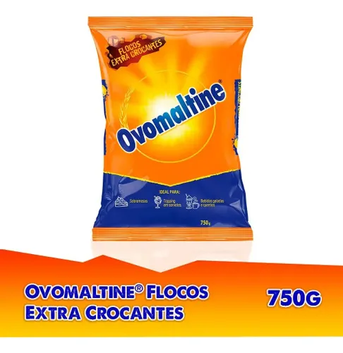 Achocolatado Flocos Extracrocantes Ovomaltine Chocomaltine Pacote 750g