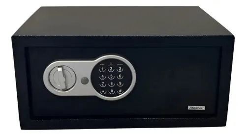 Cofre Eletrônico Digital Senha Ou Chave 43x33x20 Cor Preto