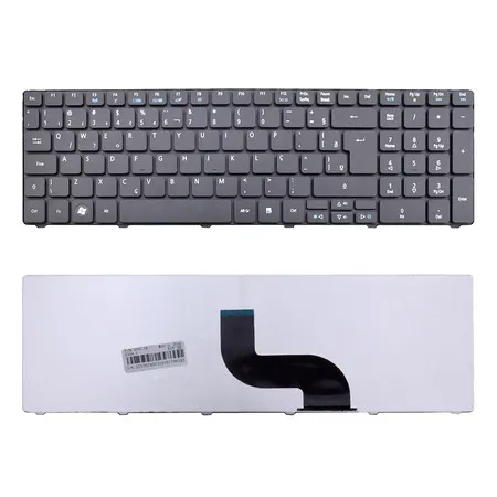 Teclado para Notebook compatível com Acer Aspire 5738Z ABNT2 - F3 WI-FI
