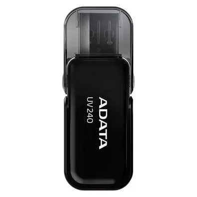 Pen Drive 64GB ADATA UV240, USB 2.0, Preto - AUV240-64G-RBK